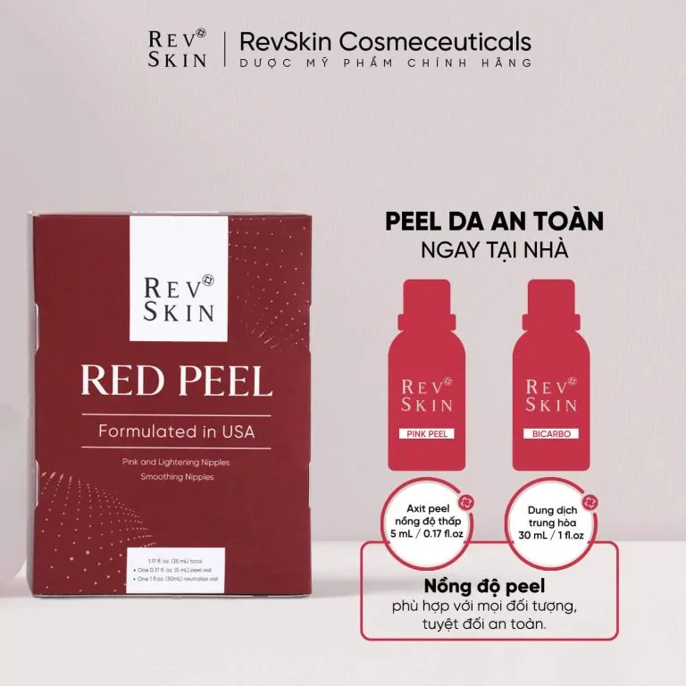 Bộ sản phẩm RevSkin Red Peel chính hãng 